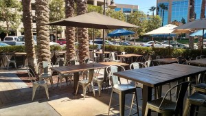 Photo of The Stand patio to show Outdoor Patio Eating in Woodland Hills