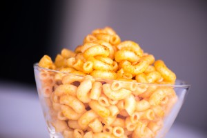 Clear bowl of mac and cheese to show Mac and Cheese in Woodland Hills