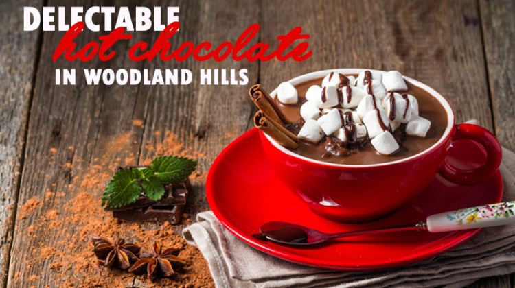 Places to get delectable hot chocolate in Woodland hills