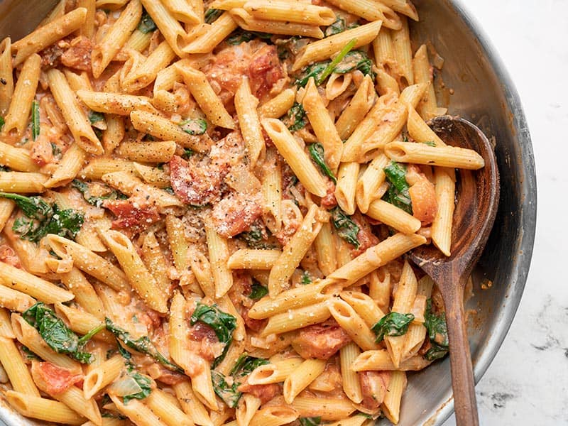 Tomato pasta Italian cuisine in Woodland Hills