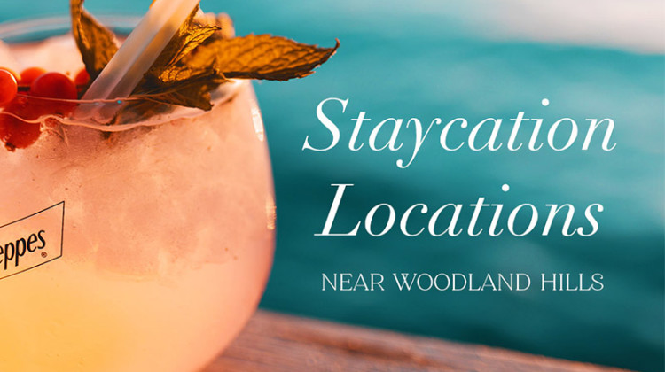 featured blog image for magazine staycation locations near woodland hills